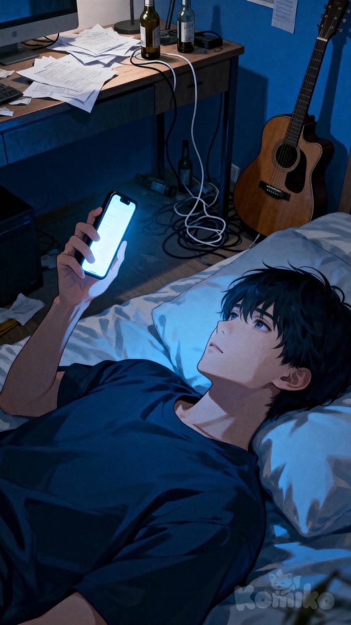Alone Anime Boy Wallpaper