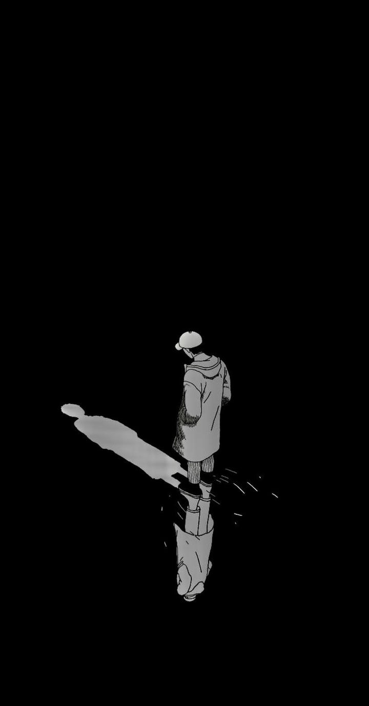 Dark Alone Anime Boy Wallpaper