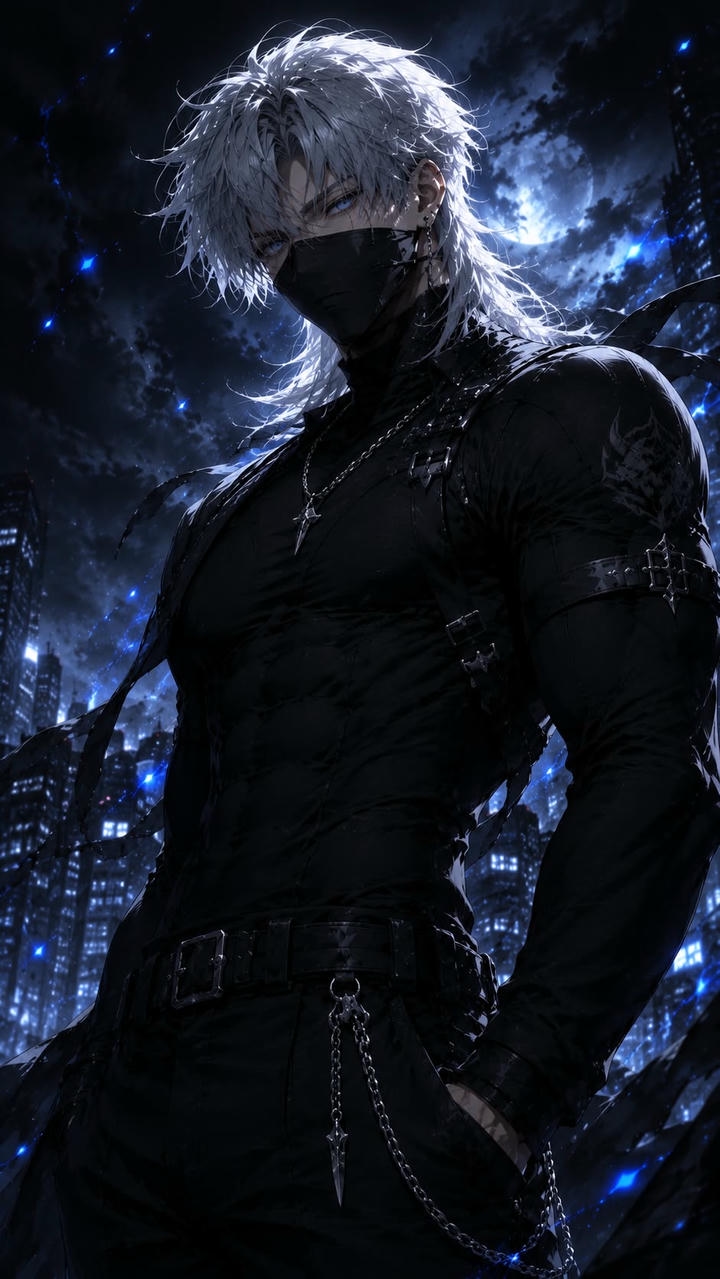 Killer attitude Anime boy aesthetic 4k