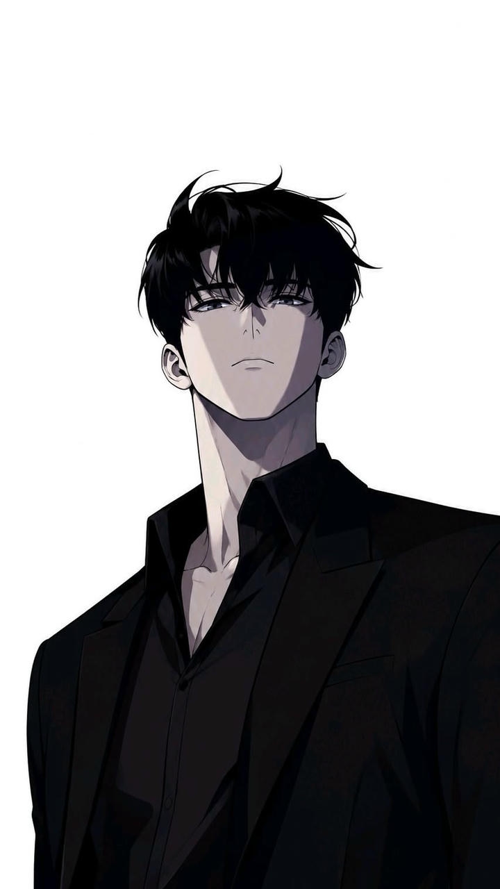 anime boy wallpaper black hair