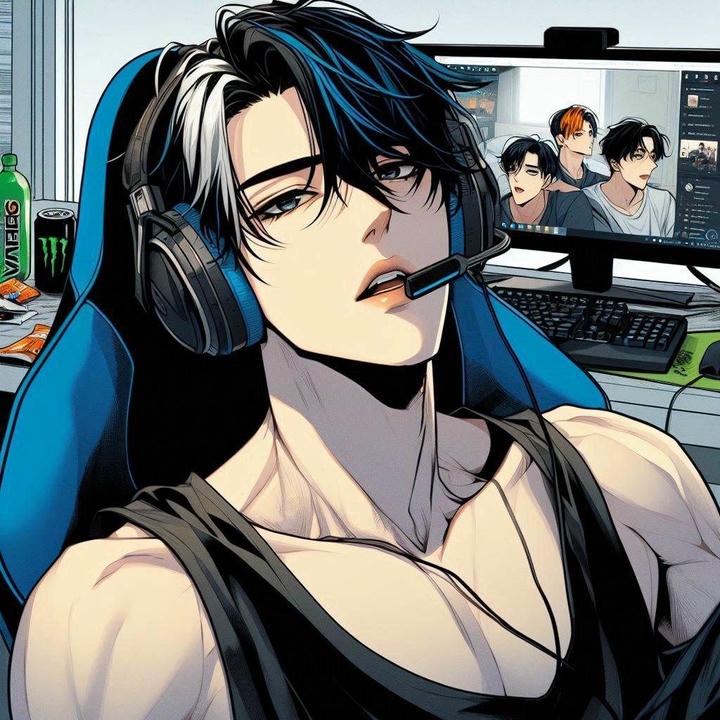 anime gamer boy wallpaper hd