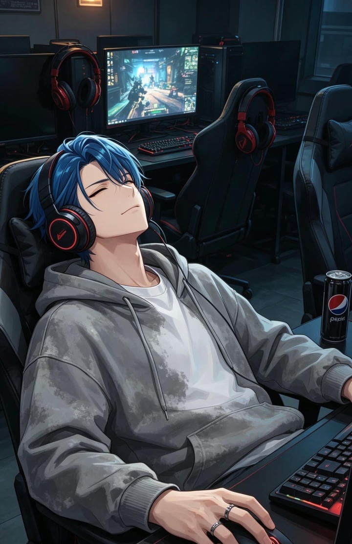 gamer anime wallpaper boy 1080p