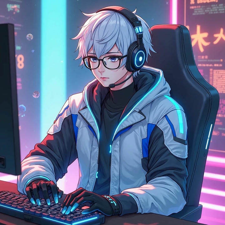 gamer anime wallpaper boy free download