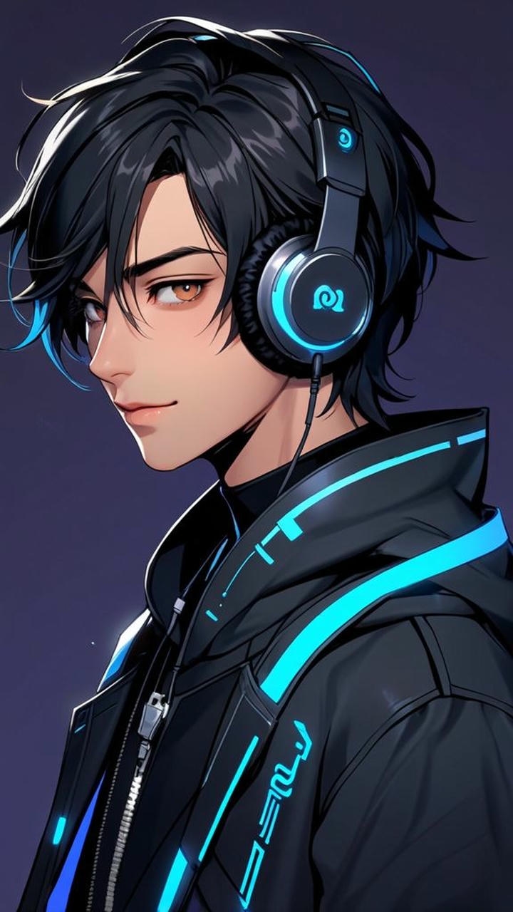 gamer anime wallpaper boy iphone wallpaper