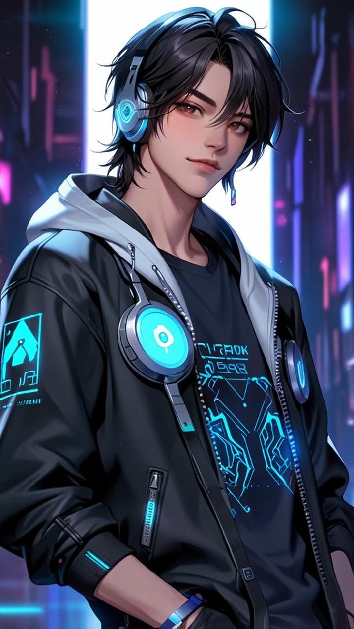 gamer anime wallpaper boy mobile wallpaper